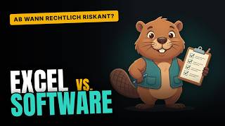 Zeiterfassung mit Excel: Ab wann es rechtlich riskant wird (Excel vs. Software)