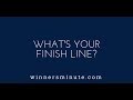 What's Your "Finish Line"? | The Winner's Minute With Mac Hammond