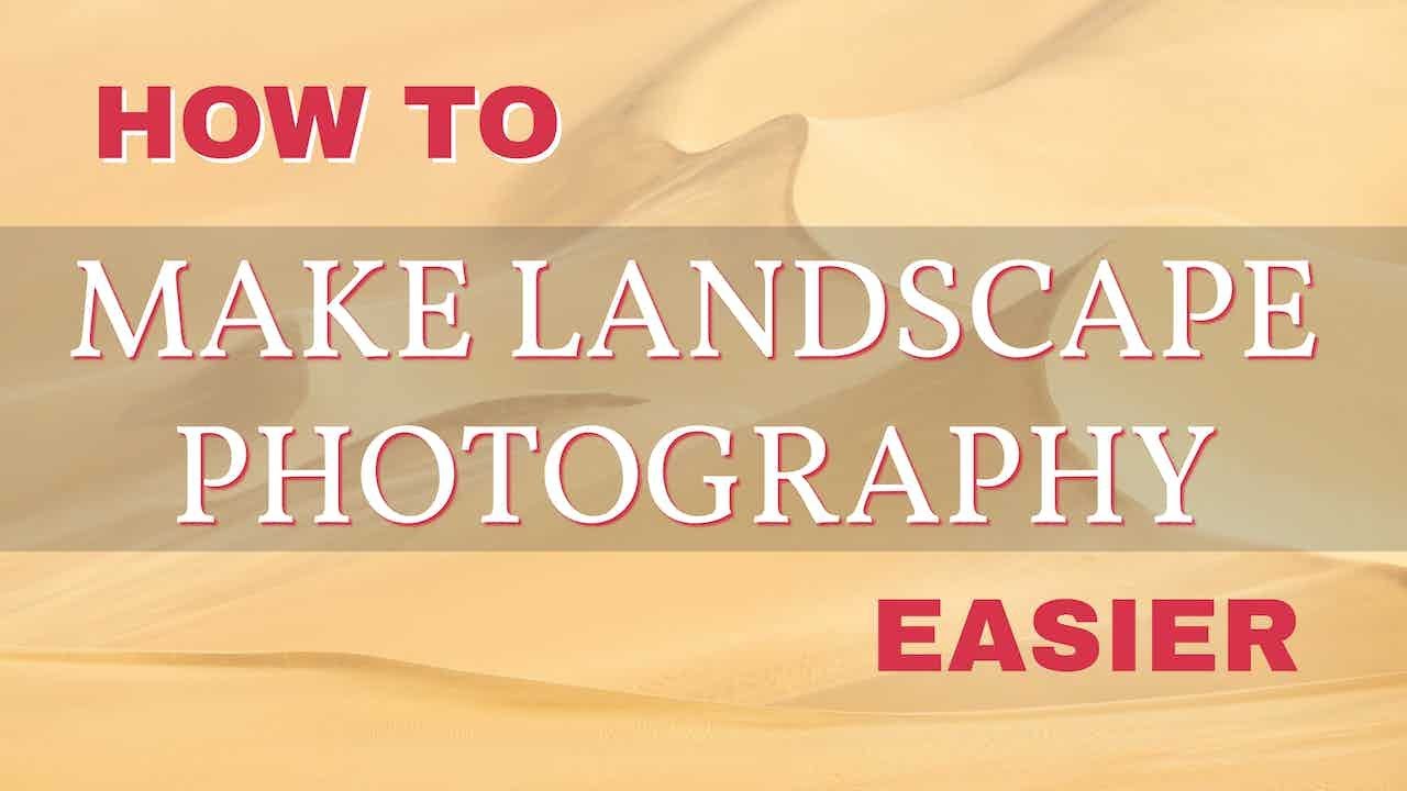 How to find your shot in the bigger landscape? - YouTube