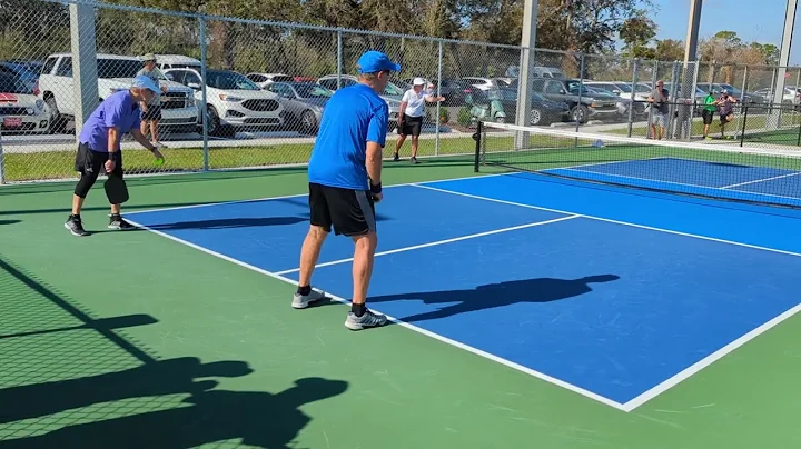 Mixed 4.0 65+ Pickleball at Diamond Amateur Champi...