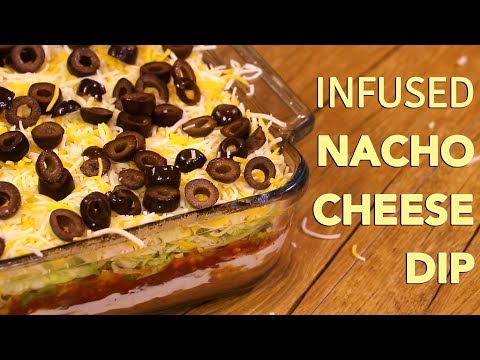 Seven Layer Taco Dip - Infused Food How To - MagicalButter.com