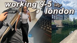 WORKING 9-5 OFFICE JOB IN LONDON ☕️ | Productive Days in My Life as a Marketing Intern (Hybrid Job)