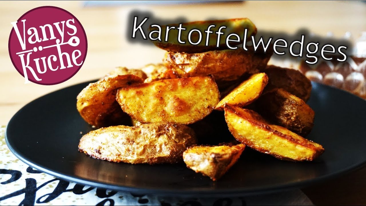 Kartoffelwedges schnell und einfach selber machen / Kartoffelspalten ...