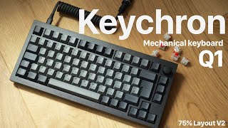 The Best Affordable 75% Custom Mechanical Keyboard - Keychron Q1 V2 Knob