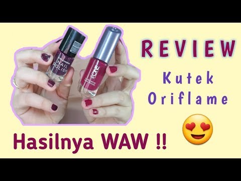 REVIEW COLOURBOX ORIFLAME NAIL POLISH BAGUS GAK SIH??? #2. 