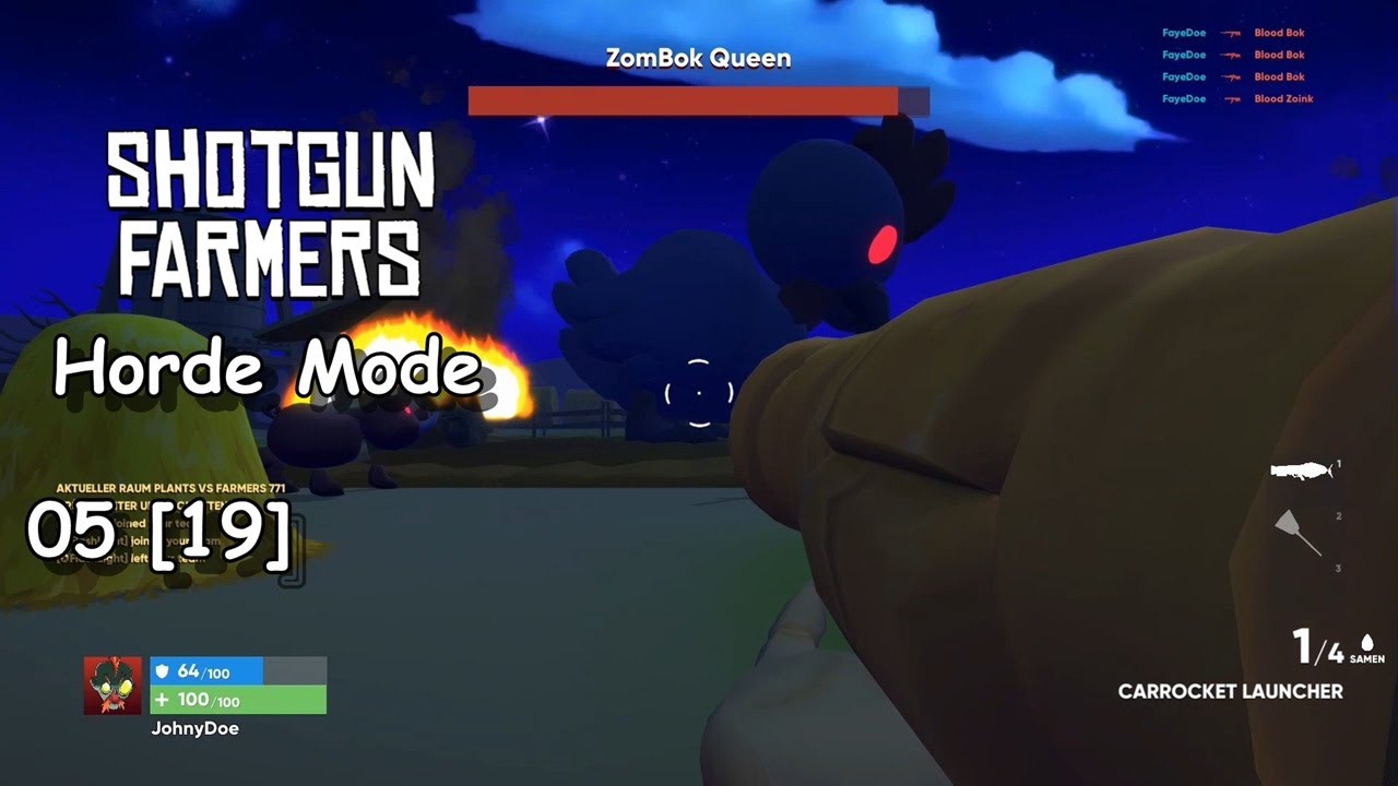 Shotgun Farmers ✌Horde Mode 05[019] ZomBok Queen✌[GERMAN]