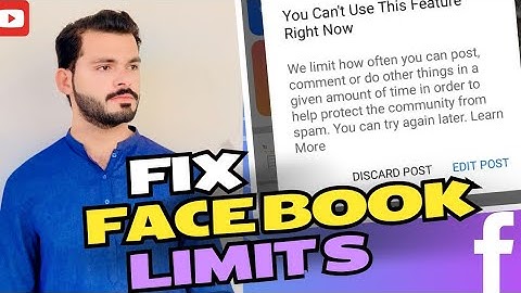 Fix Facebook Error | We Limit How Often You Can Post or Comment Problem Solved | Fb groups 2025 tips