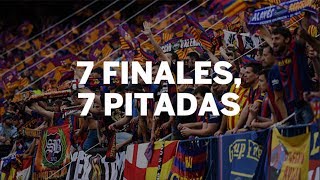 7 finales de Copa del Barça, 7 pitadas al himno | España