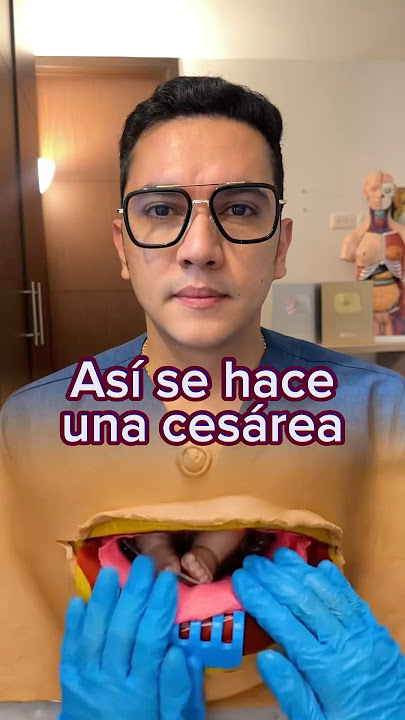 Así se hace una cesárea | Dr. William Guerrero. #medicina #shorts