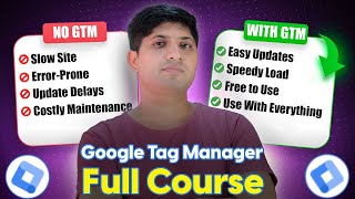 Google Tag Manager Complete Course in Hindi | Setup Page View, Click, Scroll, and Video Tags in GTM screenshot 1