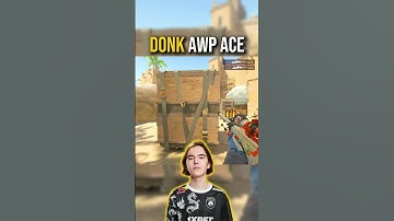Donk crazy AWP ACE 🔥..  #cs2clips #csgo #cs2 #donk #faceit #faceit10lvl #csgo