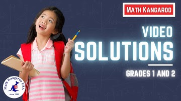 Math Kangaroo Grades 1-2 video solution