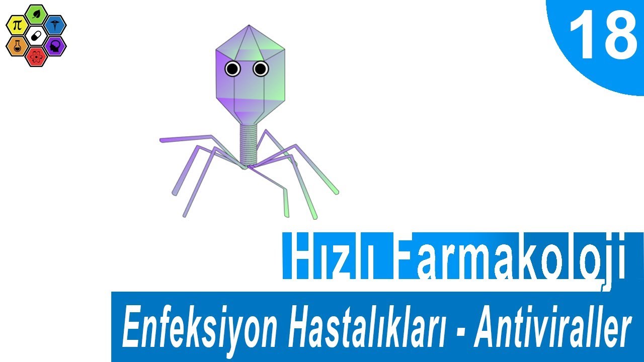 ENFEKSİYON HASTALIKLARI: ANTİVİRALLER | Hızlı Farmakoloji #18