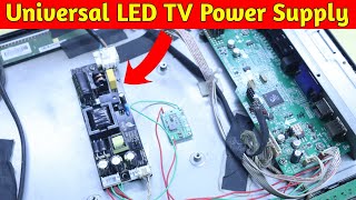 Power Supply damage LED TV Modification and Repairing Guide in Hindi