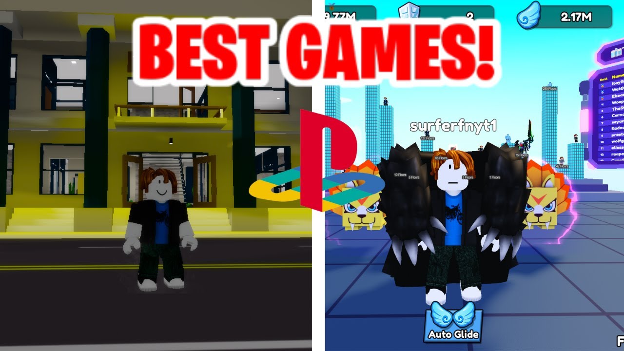 BEST ROBLOX Games On PLAYSTATION! (PS4/PS5) 