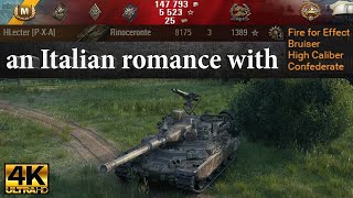 Rinoceronte video in Ultra HD 4K🔝 an Italian romance with  for over 8k 🔝 World of Tanks ✔️