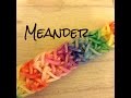 NEW Meander Rainbow Loom Bracelet