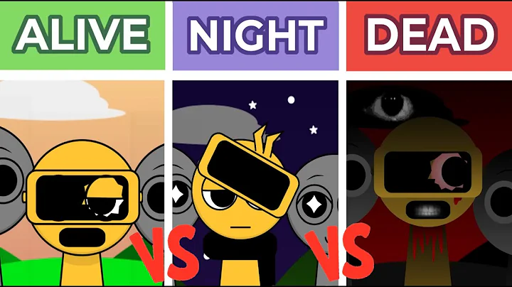 Incredibox Sprunki ALIVE Versions Vs NIGHT TIME Versions VS DEAD Versions! #sprunki