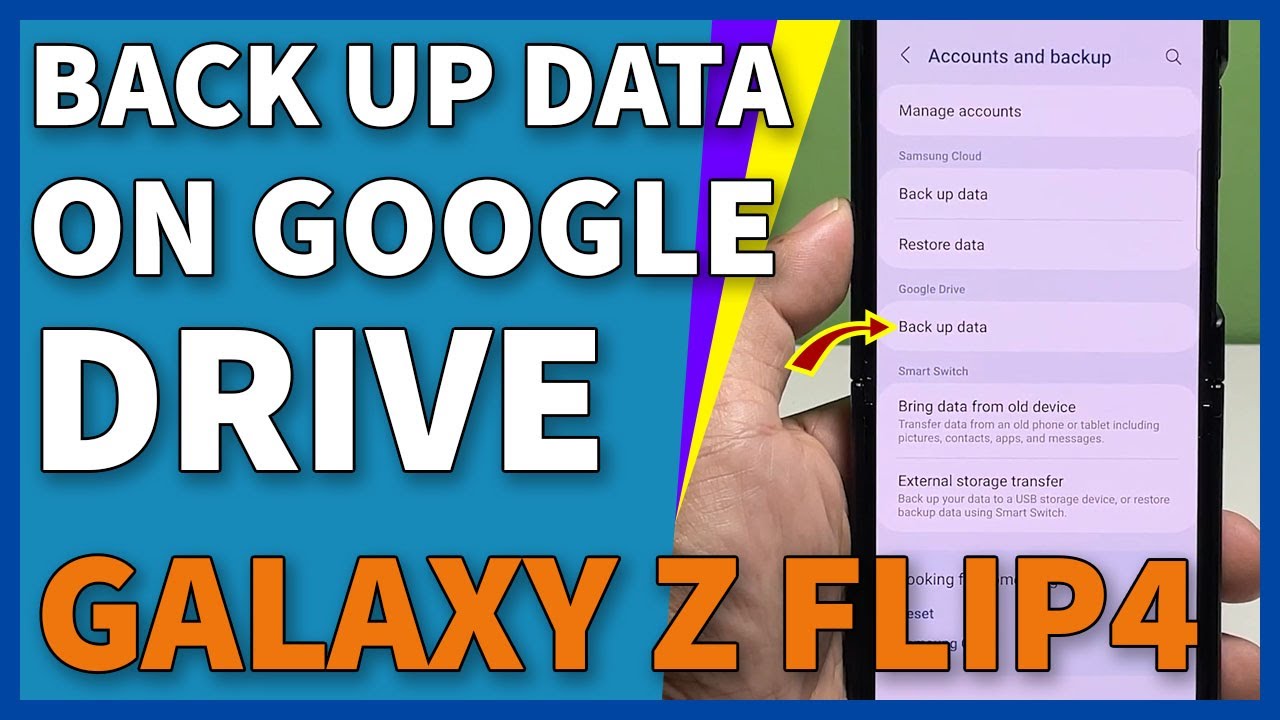 how-to-back-up-data-to-google-drive-on-galaxy-z-flip4-youtube