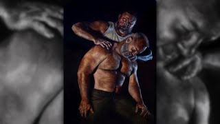 Knot: Male Nude Time Lapse Painting