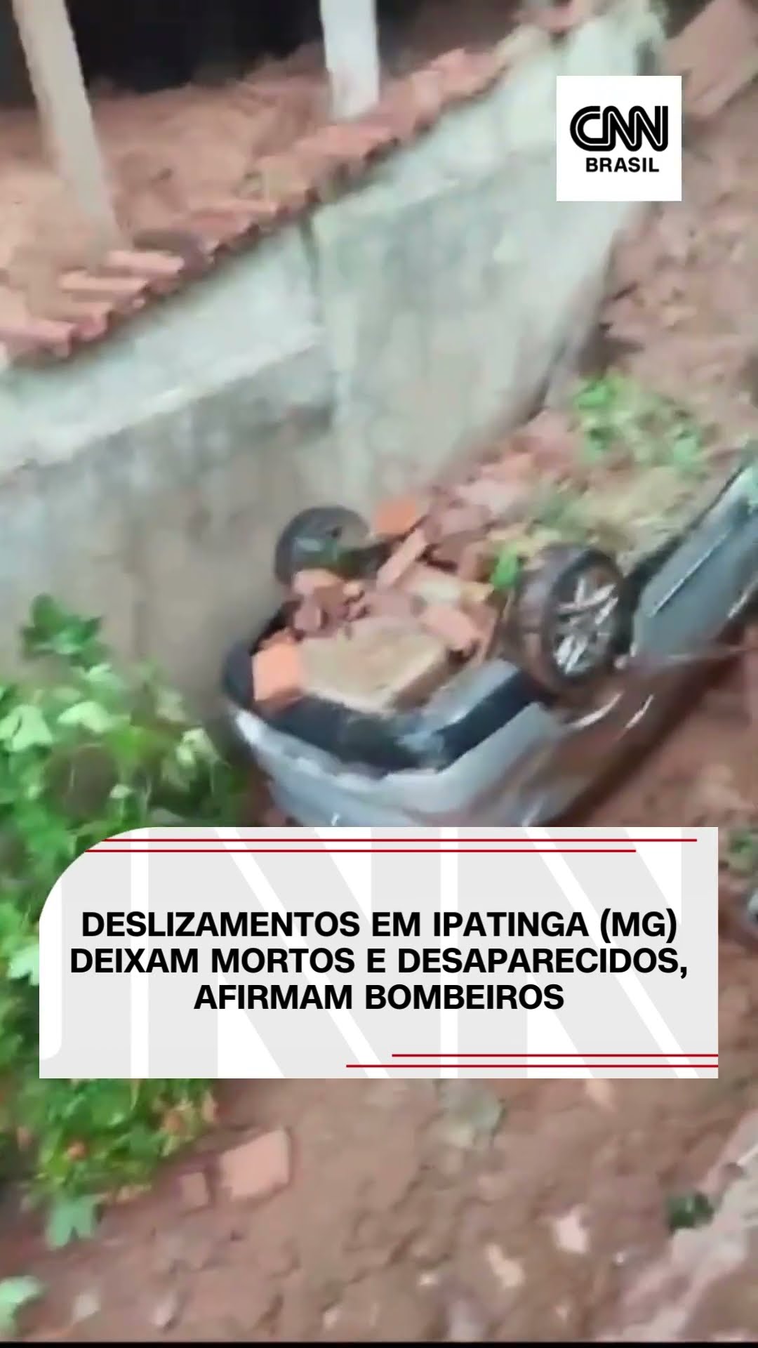 Deslizamentos em Ipatinga (MG) deixam mortos e desaparecidos, afirmam Bombeiros