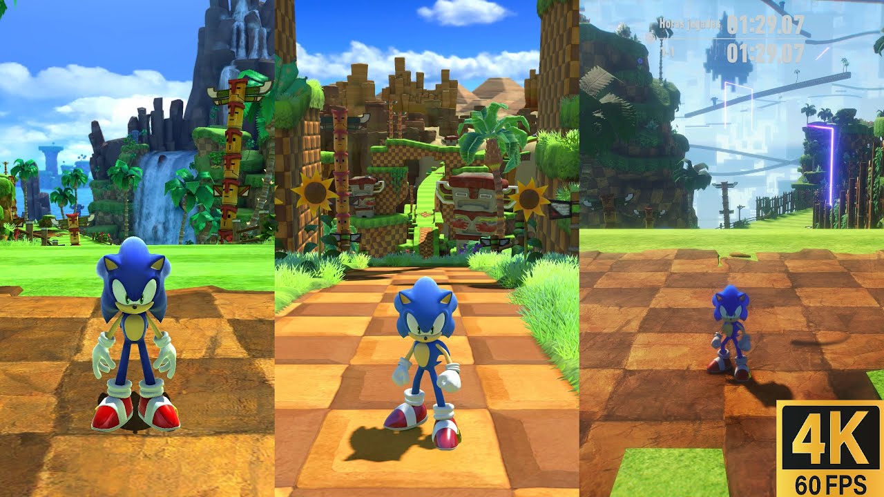 sonic-generations-vs-sonic-forces-vs-sonic-frontiers-green-hill-zone