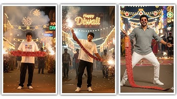 Instagram Trending Diwali Photo Editing Prompt | Diwali Gemini Photo Editing Prompt
