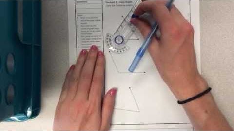 1.7 Copying Segments and Angles