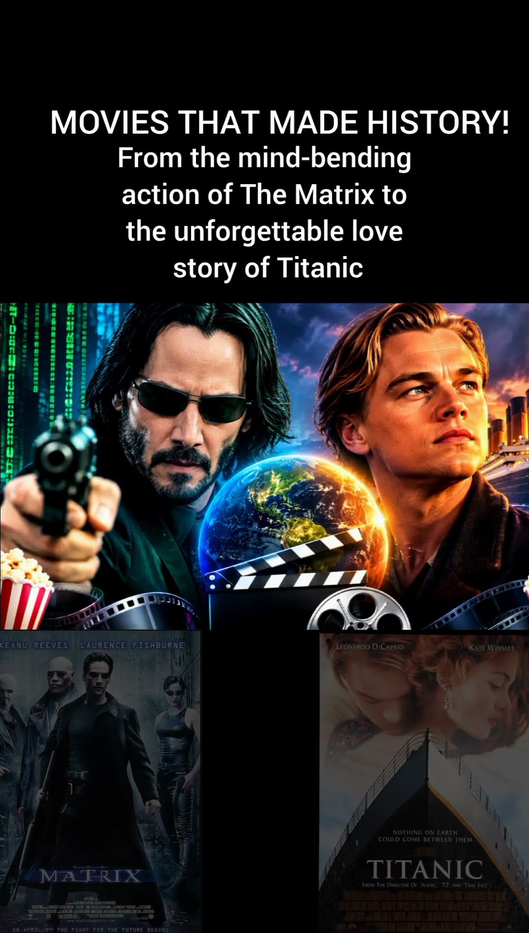 Which movie do you love more — THE MATRIX or TITANIC?