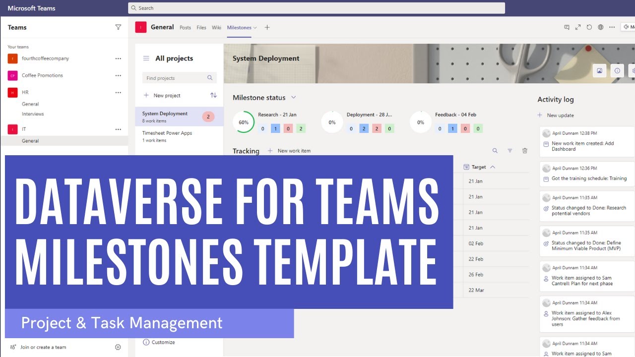 Dataverse For Teams Milestones Template YouTube Dataverse For Teams Milestones Template YouTube