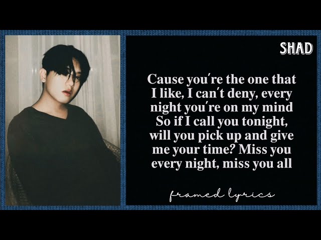 พี่ชอบหนูที่สุดเลย (I Like You The Most) - Ponchet ft. Varinz - Shad English Cover Lyrics (Framed) class=