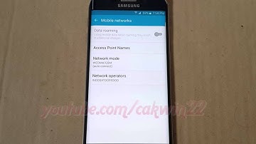 Samsung Galaxy S6 Tips : How to Set WCDMA only on Android Network Mode