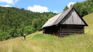 100-year-old great-grandfather&#39;s abandoned forest house, [episode 3] Survival bushcraft.