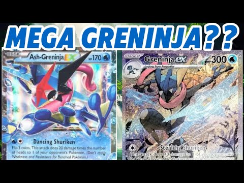 NEW Pokemon Card TradeMark “Ninja Spinner” Mega Greninja?!??? - YouTube