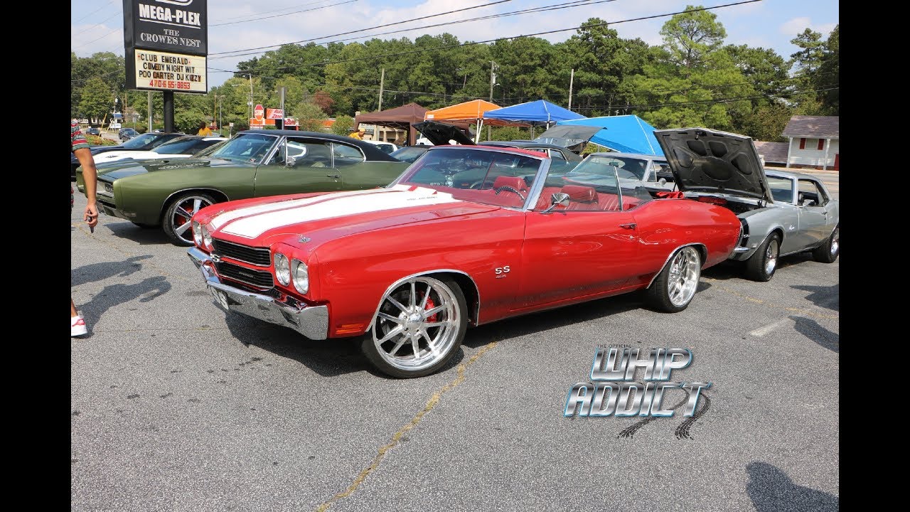 Whipaddict Red 1970 Chevrolet Chevelle Convertible On 20 Budnik S Red Top And Interior