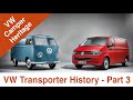 VW Transporter | The VW bus evolves into the Volkswagen T4 Eurovan, the VW T5 and T6