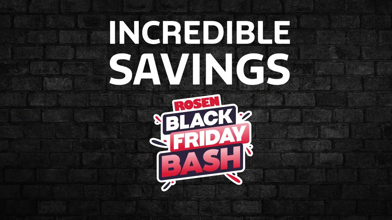 Is bringing the deals, deals, deals! During the Rosen Black Friday Bash at Rosen Ford Belleville!