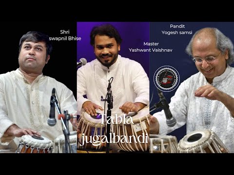 Pandit Yogesh Samsi And Yashwant Vaishnav And Swapnil Bhise Tabla Jugalbandi.