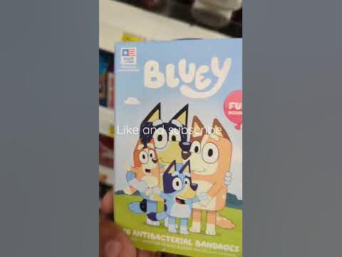 bluey Band-Aids/ Walmart - YouTube