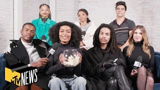 'Grown-ish' Cast on Their College Party Playlist, Crazy Roommates \& More! | Dive-In | MTV News