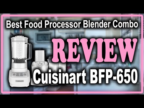 Cuisinart BFP-650 Food Processor Blender Combo Review - Best Food Processor Blender Combo 2020