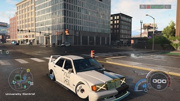 Need for Speed Unbound - A$AP Rocky and his Mercedes 190E / Gameplay