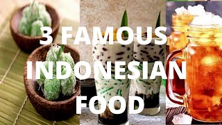 3 Famous Indonesian Food with Subtitles (English/Arabic/Urdu)