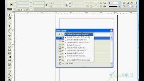 Adobe Indesign CS4 (TAMIL) FORMATING OBJECTS==Quick Apply-011.flv