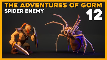 Devlog #12 - Spider Enemy - The Adventures of Gorm - Unreal Engine 5 - Game Development