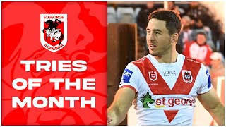 St. George Illawarra Dragons Top Tries of April | NRL 2024