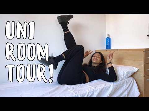 UNIVERSITY ROOM TOUR | STUDY ABROAD |ERASMUS IN SPAIN | Alicante student accommodation (halls/dorms)