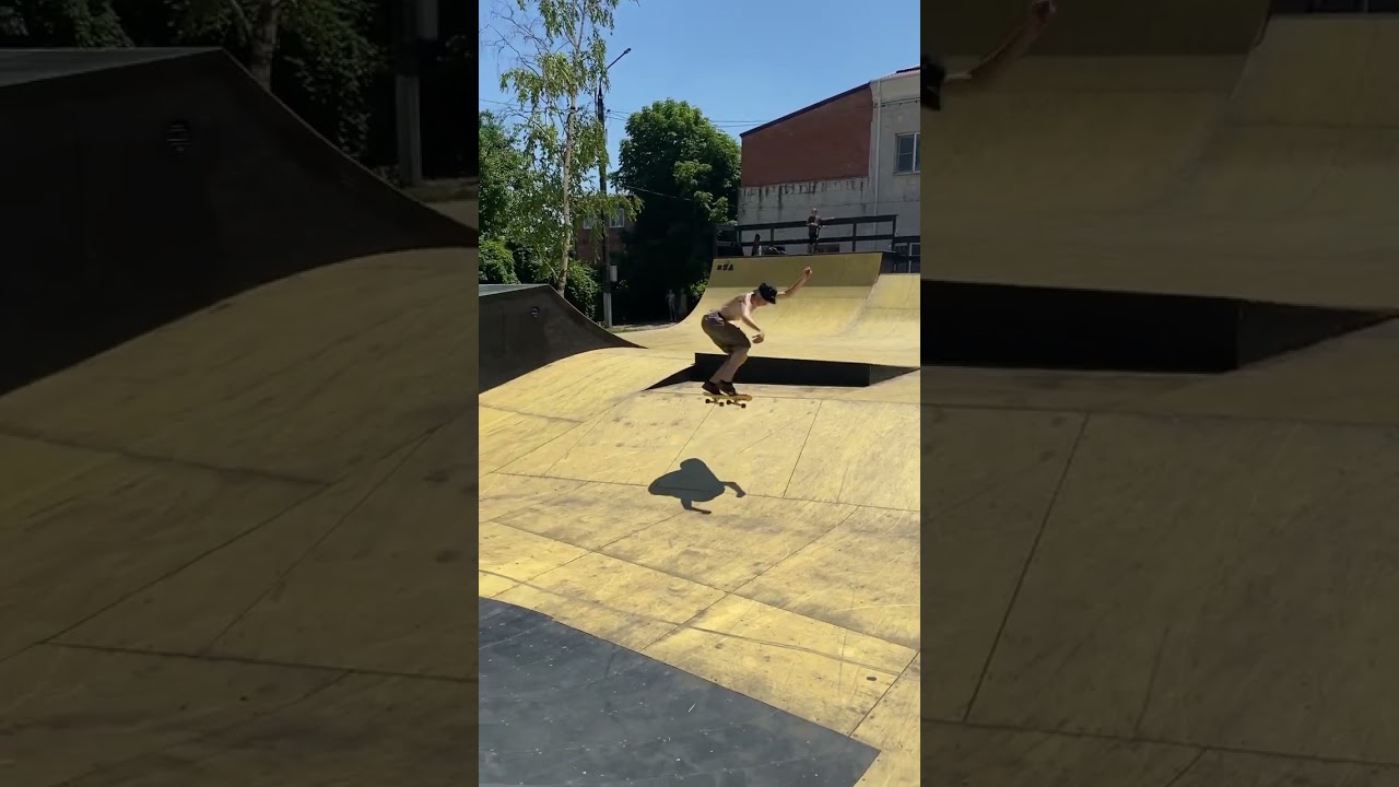 МОЩНЫЙ ХАРДФЛИП В КАНЕВСКОЙ ОТ ЕГОРА ГЛУХОВА