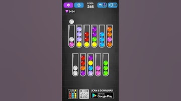 Ball Sort Puzzle Solution Level 246