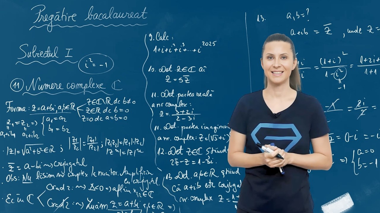 Numere complexe. Exerciții – Pregătire Bacalaureat Matematică, Model ...